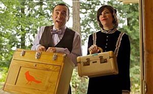 Fred Armisen och Carrie Brownstein i Portlandia. Foto: TNT7